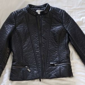 Soft leather New York and Company leather jacket